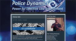 Desktop Screenshot of policedynamics.com